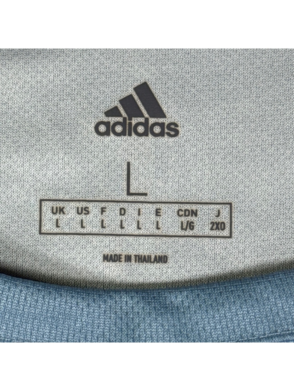 adidas EFC striped soccer jersey large - Picture 3 of 8